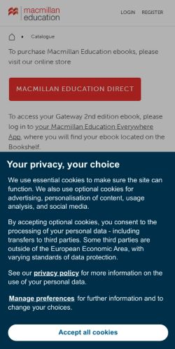 Mobile page screenshot