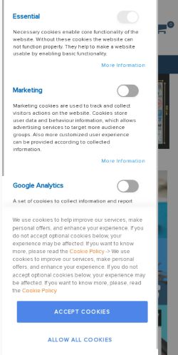Mobile page screenshot