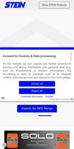 Mobile page screenshot