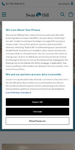 Mobile page screenshot