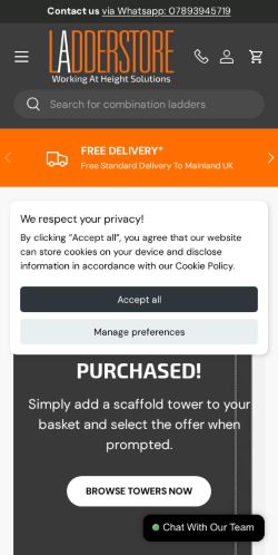 Mobile page screenshot