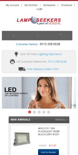 Mobile page screenshot