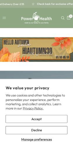 Mobile page screenshot