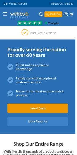 Mobile page screenshot