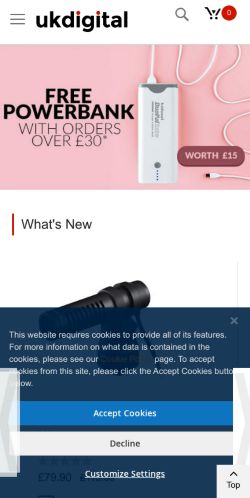 Mobile page screenshot
