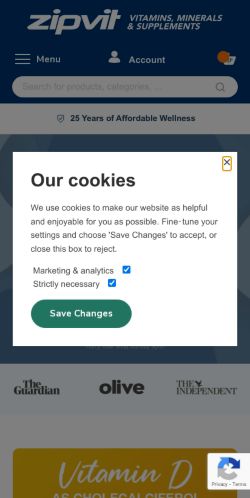 Mobile page screenshot
