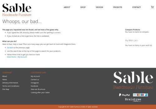 Desktop page screenshot