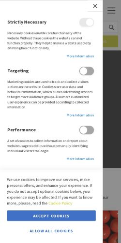 Mobile page screenshot