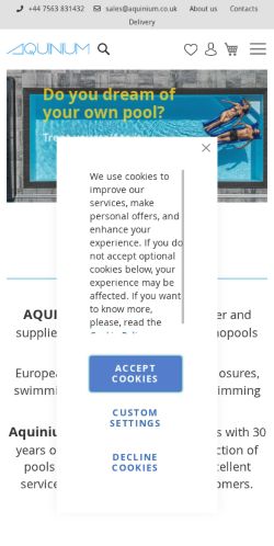 Mobile page screenshot