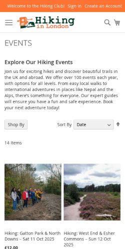 Mobile page screenshot