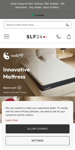 Mobile page screenshot