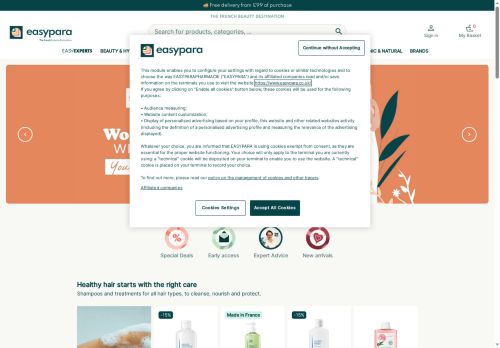 Desktop page screenshot