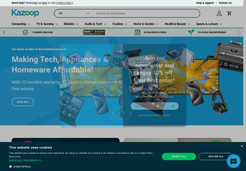 Desktop page screenshot