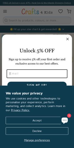 Mobile page screenshot