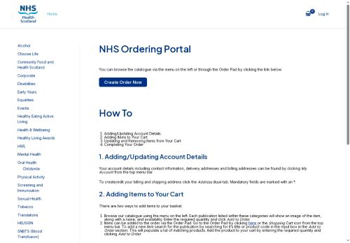 Desktop page screenshot