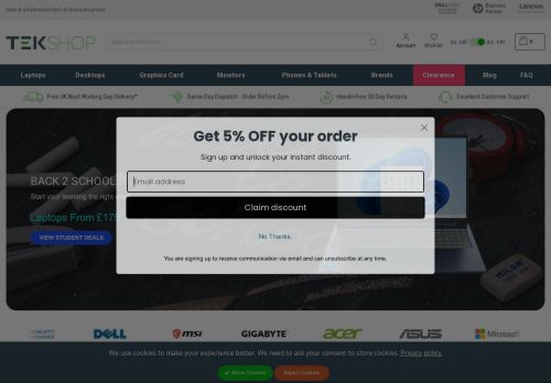 Desktop page screenshot