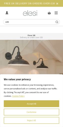 Mobile page screenshot