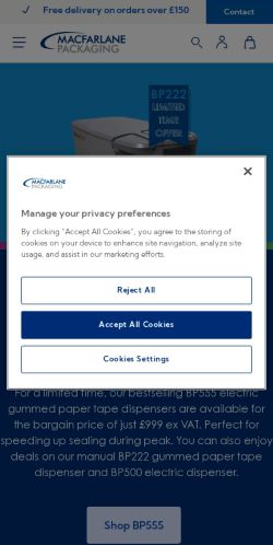 Mobile page screenshot