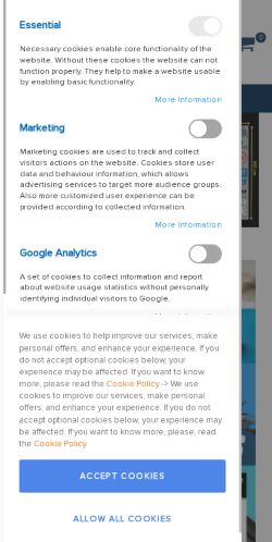 Mobile page screenshot