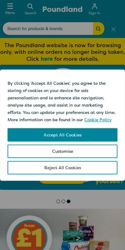Mobile page screenshot