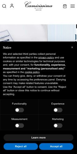 Mobile page screenshot