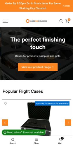 Mobile page screenshot