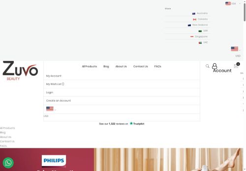Desktop page screenshot