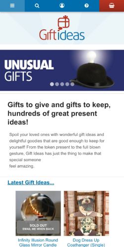 Mobile page screenshot