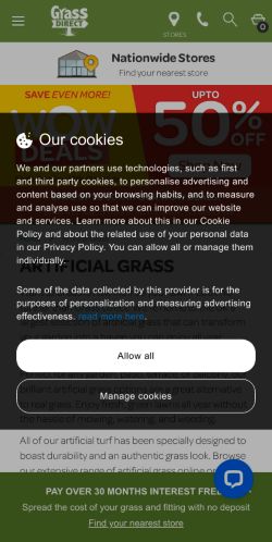 Mobile page screenshot