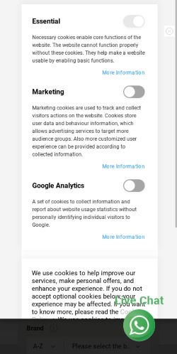Mobile page screenshot
