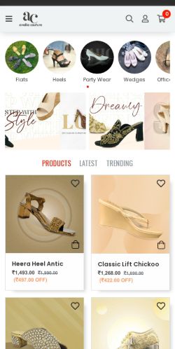 Mobile page screenshot