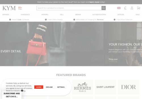 Desktop page screenshot