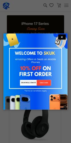 Mobile page screenshot