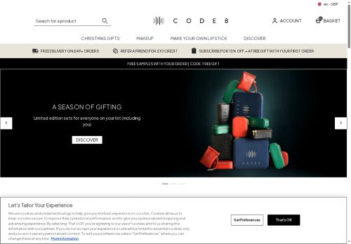 Desktop page screenshot
