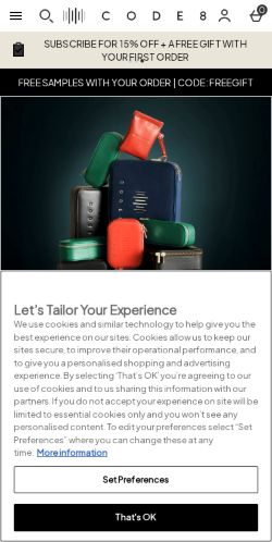 Mobile page screenshot