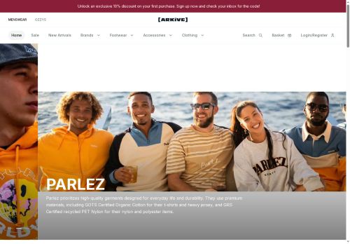 Desktop page screenshot