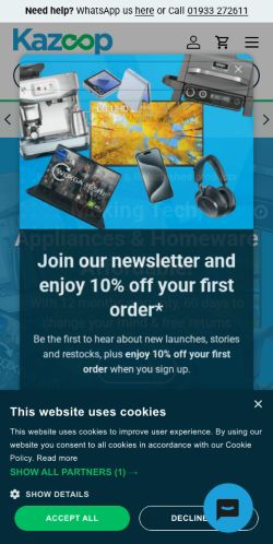 Mobile page screenshot