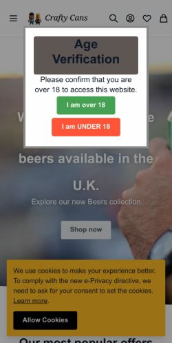 Mobile page screenshot