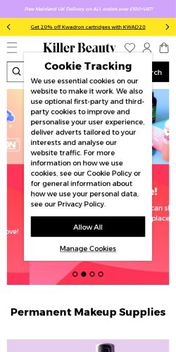 Mobile page screenshot