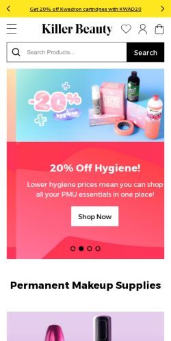 Mobile page screenshot