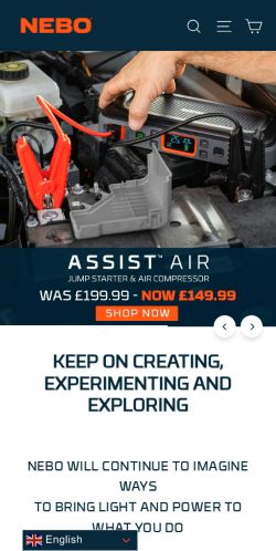 Mobile page screenshot