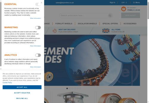 Desktop page screenshot