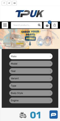 Mobile page screenshot