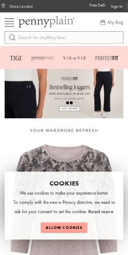 Mobile page screenshot