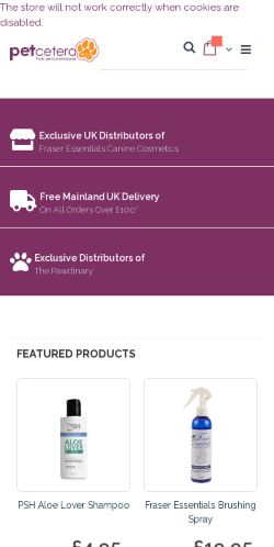 Mobile page screenshot