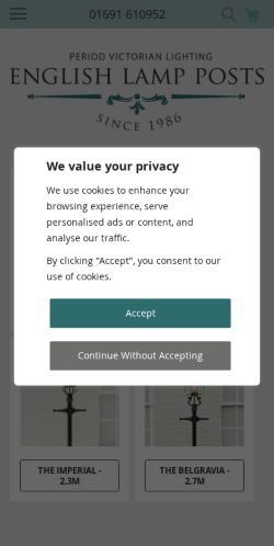Mobile page screenshot