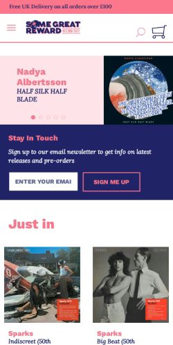 Mobile page screenshot