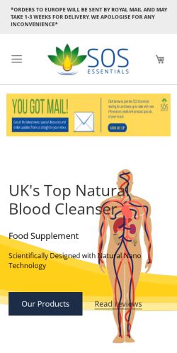 Mobile page screenshot