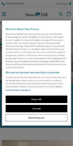 Mobile page screenshot