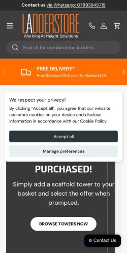 Mobile page screenshot